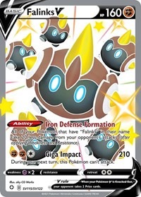 Falinks V  - Shiny Holo Rare